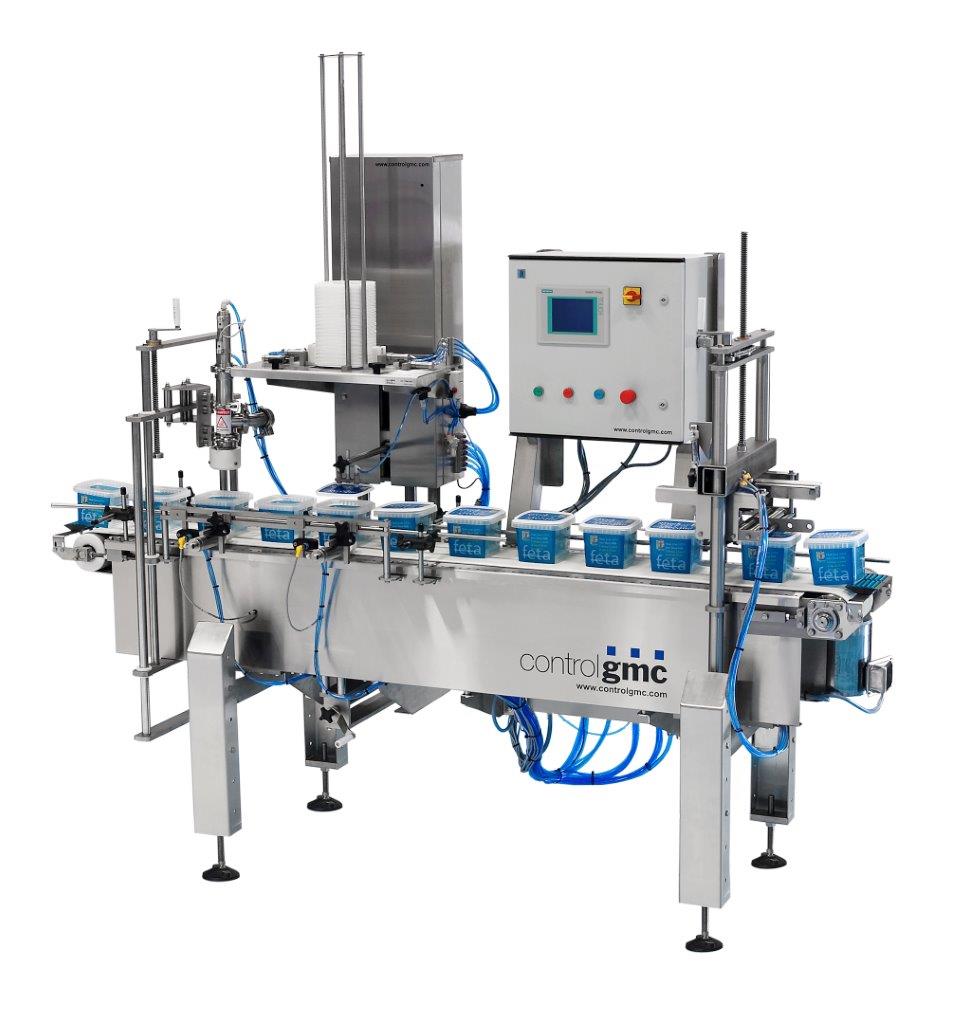 Filling, lidding and closing line FDS1500